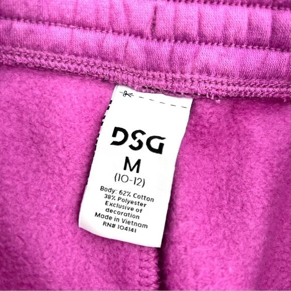 DSG Girl's Plum Purple Speckled Athletic Sweatpants Size M - Picture 5 of 11